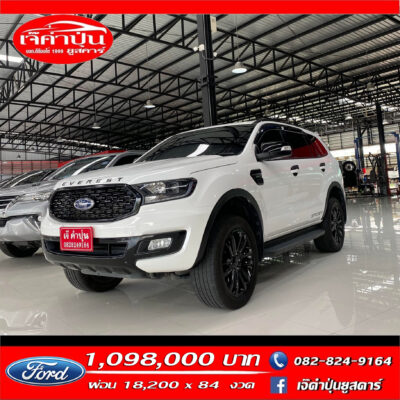 Ford Everest 2.0 Turbo Sport AT ดีเซล ปี 2019 รถsuvมือสอง