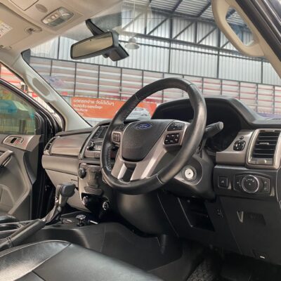 ford Ranger XLT 2.2 Hi-Rider Double cab AT ดีเซล 2019 รถกระบะมือสอง เจ๊คำปุ่นยูสคาร์ รถมือสอง ราคาถูก ฟรีดาวน์ รับประกันมือสอง