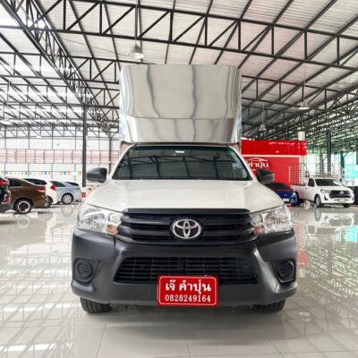 Toyota Hilux Revo 2.4J เครื่องยนต์ดีเซล ปี 2018 รถตอนเดียวมือสอง เจ๊คำปุ่นยูสคาร์ รถมือสอง