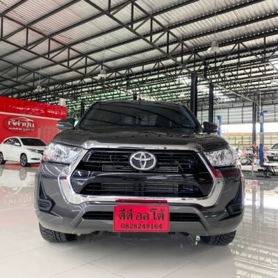Toyota Revo Smart cab Z-Edition 2.4 Entry MT ดีเซล ปี 2021 รถกระบะมือสอง เจ๊คำปุ่นยูสคาร์ รถมือสอง ราคาถูก ฟรีดาวน์ รับประกันมือสอง