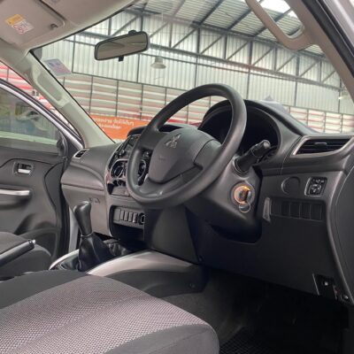 Mitsubishi Triton plus Double cab 2.4 GLX ดีเซล ปี 2018 รถกระบะมือสอง เจ๊คำปุ่นยูสคาร์ รถมือสอง ราคาถูก ฟรีดาวน์ รับประกันมือสอง