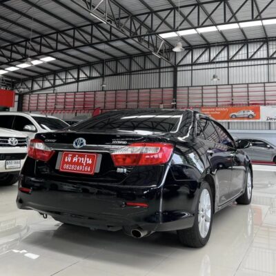 Toyota Camry Hybrid 2.5L HV เบนซิน+ไฟฟ้า ปี 2013 รถเก่งมือสอง เจ๊คำปุ่นยูสคาร์ รถมือสอง ราคาถูก ฟรีดาวน์ รับประกันมือสอง