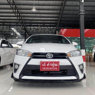Toyota Yaris 1.2 J Auto เบนซิน ปี 2016 รถเก๋งมือสอง เจ๊คำปุ่นยูสคาร์ รถมือสอง ราคาถูก ฟรีดาวน์ รับประกันมือสอง