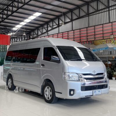 Toyota Cummuter 3.0 D4D MT ดีเซล ปี 2017 รถตู้มือสอง เจ๊คำปุ่นยูสคาร์ รถมือสอง ราคาถูก ฟรีดาวน์ รับประกันมือสอง