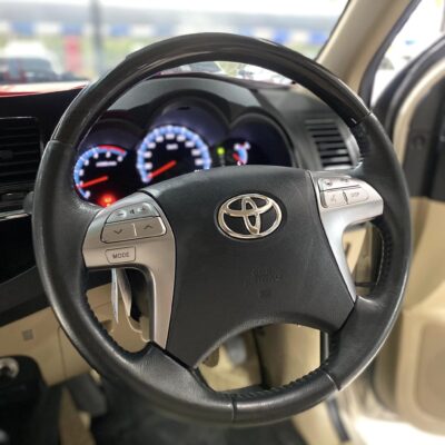Toyota Fortuner 2.5 V VN Turbo A/T ดีเซล ปี 2014 รถsuvมือสอง เจ๊คำปุ่นยูสคาร์ รถมือสอง ราคาถูก ฟรีดาวน์ รับประกันมือสอง