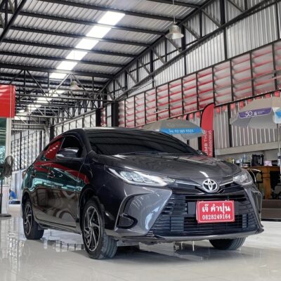 Toyota Yaris Ativ 1.2 SPORT CVT AT 2020 รถเก๋งมือสอง เจ๊คำปุ่นยูสคาร์ รถมือสอง ราคาถูก ฟรีดาวน์ รับประกันมือสอง