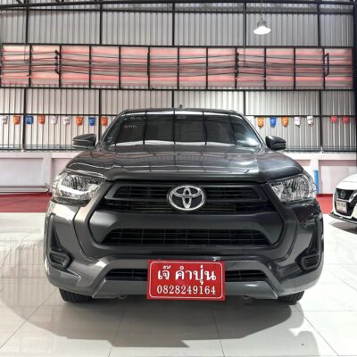 Toyota Hilux Revo 2.4 Entry MT ปี 2021 รถตอนเดียวมือสอง เจ๊คำปุ่นยูสคาร์ รถมือสอง ราคาถูก ฟรีดาวน์ รับประกันมือสอง