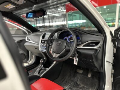 Toyota Yaris 1.2 Mid CVT AT เบนซิน 2019 รถเก๋งมือสอง เจ๊คำปุ่นยูสคาร์ รถมือสอง ราคาถูก ฟรีดาวน์ รับประกันมือสอง