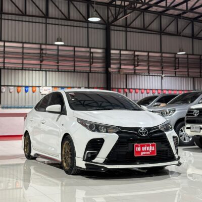 Toyota Yaris ATIV 1.2 Entry CVT AT ปี 2021 รถเก๋งมือสอง เจ๊คำปุ่นยูสคาร์ รถมือสอง ราคาถูก ฟรีดาวน์ รับประกันมือสอง