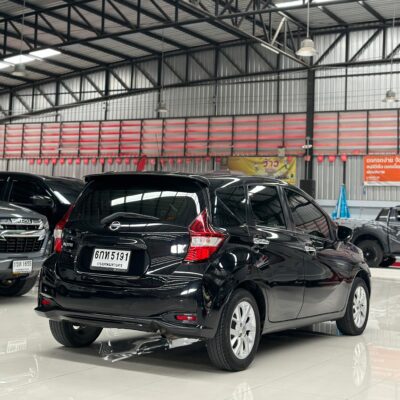 Nissan Note 1.2 VL AT เบนซิน ปี 2017 รถเก๋งมือสอง เจ๊คำปุ่นยูสคาร์ รถมือสอง ราคาถูก ฟรีดาวน์ รับประกันมือสอง