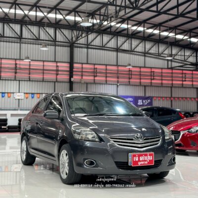 Toyota Vios 1.5 E AT เบนซิน ปี 2013 รถเก๋งมือสอง เจ๊คำปุ่นยูสคาร์ รถมือสองชลบุรี ระยอง จันทบุรี สมุทรปราการ