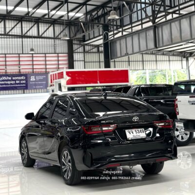 Toyota Yaris ATIV 1.2 Smart AT ปี 2022 รถเก๋งมือสอง เจ๊คำปุ่นยูสคาร์ รถมือสองชลบุรี ระยอง จันทบุรี สมุทรปราการ