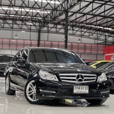 Mercedes-Benz C200 1.8 CGI เบนซิน 2013 รถเก๋งมือสอง เจ๊คำปุ่นยูสคาร์ รถมือสองชลบุรี ระยอง จันทบุรี สมุทรปราการ