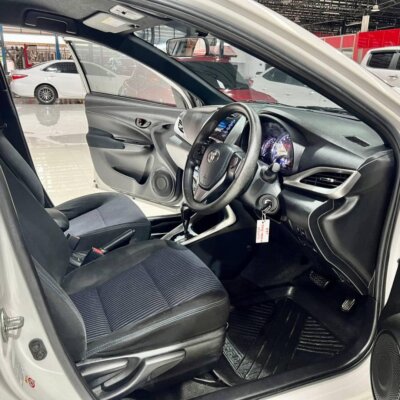 Toyota Yaris 1.2 E CVT AT 2019 รถเก๋งมือสอง เจ๊คำปุ่นยูสคาร์ รถมือสอง ราคาถูก ฟรีดาวน์ รับประกันมือสอง