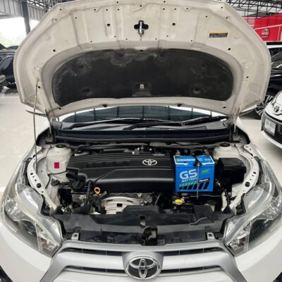 Toyota Yaris 1.2 E Auto เบนซิน ปี 2016 รถเก๋งมือสอง เจ๊คำปุ่นยูสคาร์ รถมือสอง ราคาถูก ฟรีดาวน์ รับประกันมือสอง