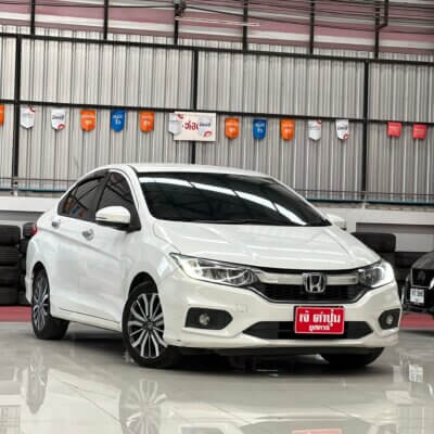 Honda City 1.5 SV+ i-VTEC AT 2019 รถเก๋งมือสอง เจ๊คำปุ่นยูสคาร์ รถมือสอง ราคาถูก ฟรีดาวน์ รับประกันมือสอง