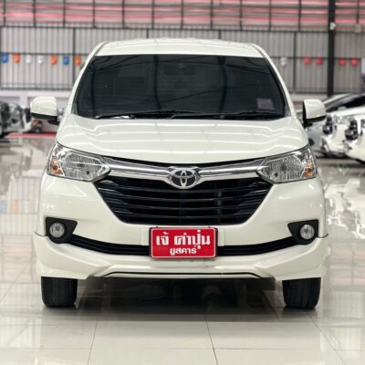 Toyota Avanza 1.5 E A/T เบนซิน 2016 รถ7ที่นั่งมือสอง เจ๊คำปุ่นยูสคาร์ รถมือสอง ราคาถูก ฟรีดาวน์ รับประกันมือสอง