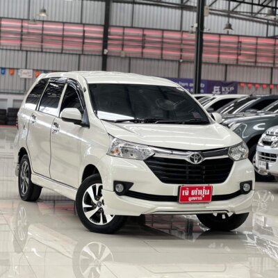 Toyota Avanza 1.5 E A/T เบนซิน 2016 รถ7ที่นั่งมือสอง เจ๊คำปุ่นยูสคาร์ รถมือสอง ราคาถูก ฟรีดาวน์ รับประกันมือสอง