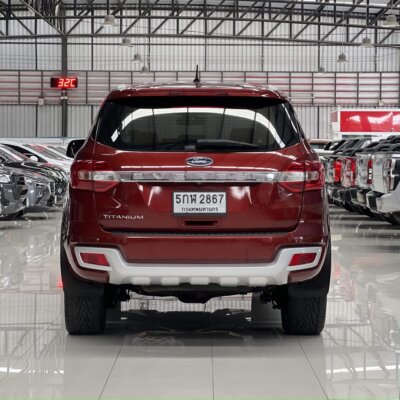 Ford Everest 2.2 TitaniumPlus AT 2WD ดีเซล 2016 รถsuvมือสอง เจ๊คำปุ่นยูสคาร์ รถมือสองชลบุรี ระยอง จันทบุรี สมุทรปราการ