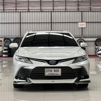 Toyota Camry Hybrid 2.5 HEV Permium ปี 2022 รถเก๋งมือสอง เจ๊คำปุ่นยูสคาร์ รถมือสองชลบุรี ระยอง จันทบุรี สมุทรปราการ