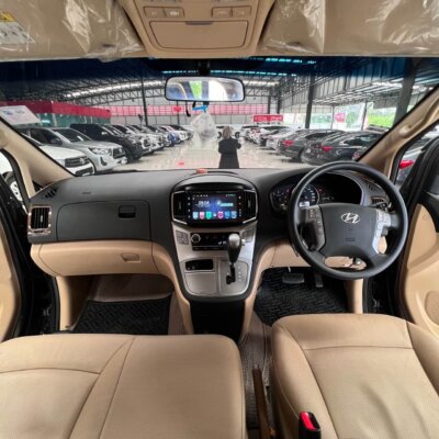 Hyundai H-1 2.5 Elite ปี 2019 รถตู้มือสอง เจ๊คำปุ่นยูสคาร์ รถมือสองชลบุรี ระยอง จันทบุรี สมุทรปราการ