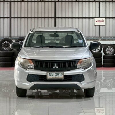 Mitsubishi Triton Single cab 2.5 GL ดีเซล ปี 2018 รถตอนเดียวมือสอง เจ๊คำปุ่นยูสคาร์ รถมือสองชลบุรี ระยอง จันทบุรี สมุทรปราการ