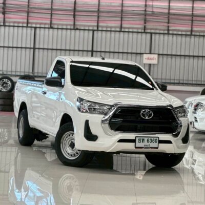 Toyota Hilux Revo 2.4 Entry MT ปี 2021 รถตอนเดียวมือสอง เจ๊คำปุ่นยูสคาร์ รถมือสองชลบุรี ระยอง จันทบุรี สมุทรปราการ