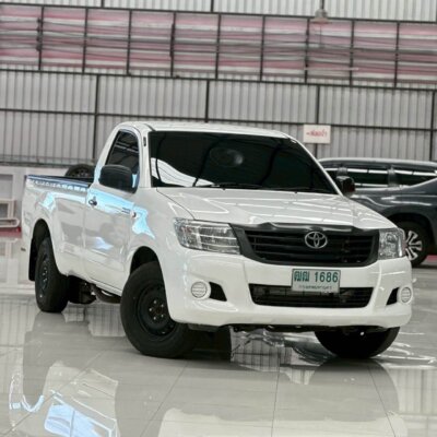 Toyota Vigo Champ 2.7 Single Cab เบนซิน+CNG 2011 รถตอนเดียวมือสอง เจ๊คำปุ่นยูสคาร์ รถมือสองชลบุรี ระยอง จันทบุรี สมุทรปราการ