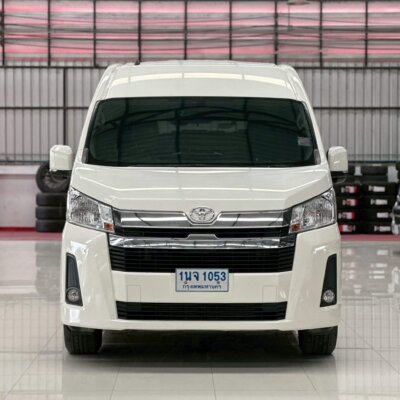 Toyota Commuter 2.8 AT ดีเซล ปี 2022 รถตู้มือสอง เจ๊คำปุ่นยูสคาร์ รถมือสองชลบุรี ระยอง จันทบุรี สมุทรปราการ
