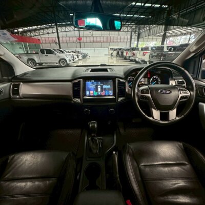 Ford Ranger Hi-Rider 2.2 Double cab XLT AT ดีเซล ปี 2019 รถกระบะมือสอง เจ๊คำปุ่นยูสคาร์ รถมือสองชลบุรี ระยอง จันทบุรี สมุทรปราการ