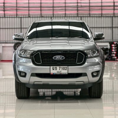 Ford Ranger Hi-Rider 2.2 Double cab XLT AT ดีเซล ปี 2019 รถกระบะมือสอง เจ๊คำปุ่นยูสคาร์ รถมือสองชลบุรี ระยอง จันทบุรี สมุทรปราการ